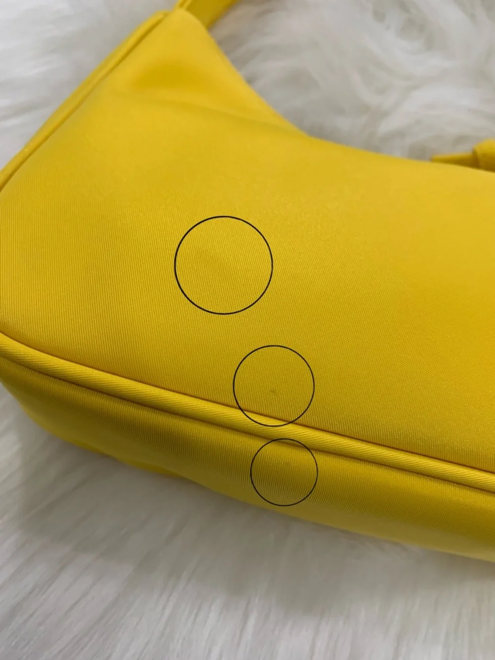 Brandon Blackwood Syl Bag In Yellow Nylon - Picture 15 of 15